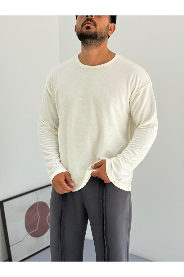 100% Cotton Sweat with Stitching Detail