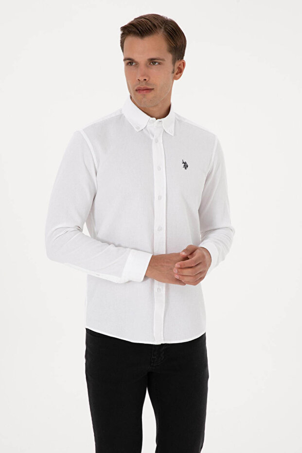 Arsal White Men's Shirt 2236556