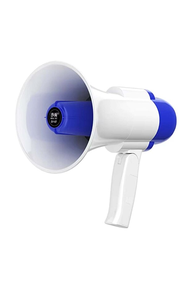 Powerful and Portable Megaphone with Microphone, Recording, Battery and Simple Siren 20W - 1