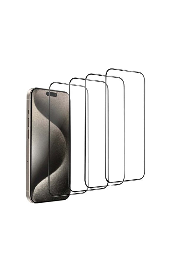 iPhone 14 Pro Screen Protector Tempered Glass 9H Hardness Crystal Clear Bubble Free Anti Sc