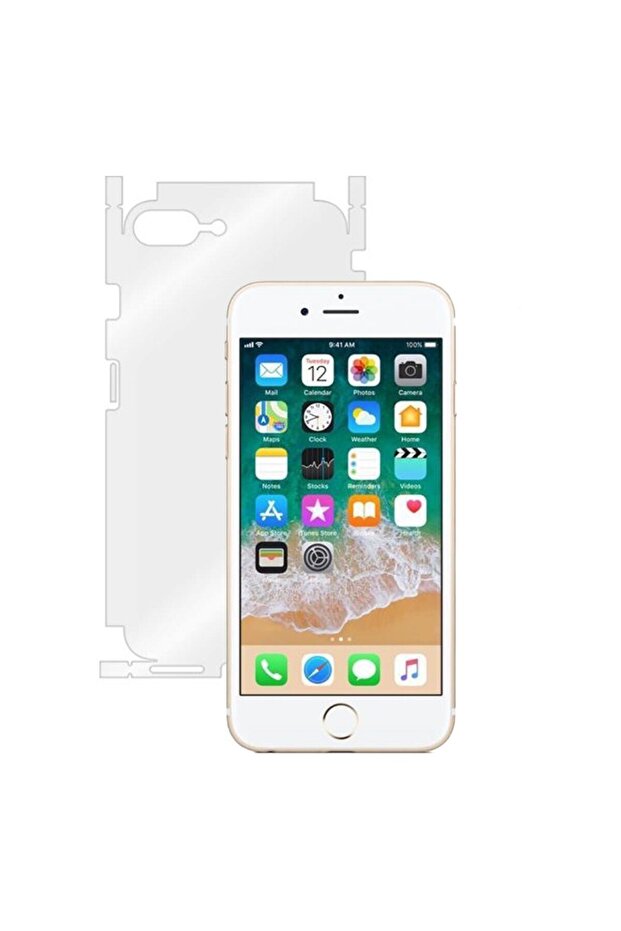 واقي أمامي وخلفي متوافق مع iPhone 6/6S بتغطية كاملة 360 درجة (شفاف) متوافق مع iPhone 6S Apple - 1