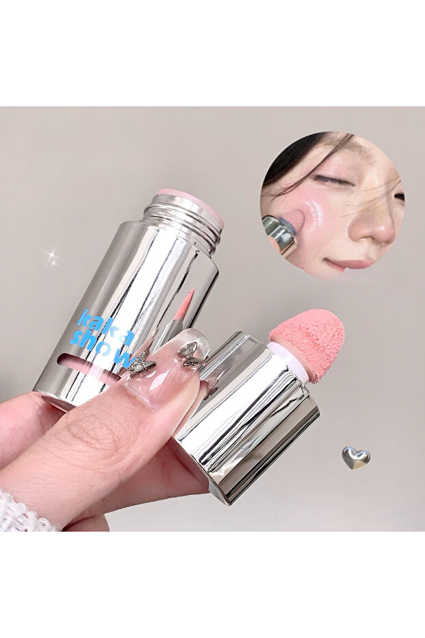 Sünger Aplikatörlü Kore Tarzı Sıvı Allık - 3