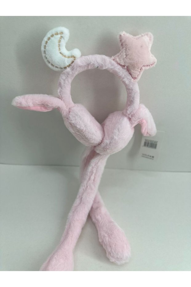 Recos Children's Plush Figure with Moving Ears and Moving Sound Winter Earmuffs