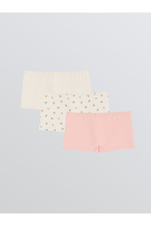 Lcw Kids Printed Girl's Boxer 3-Piece (W5)
