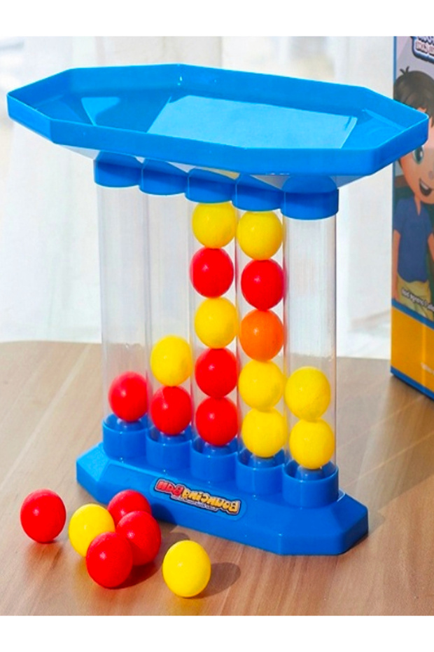 Bouncing Balls Win by Popping and Arranging 4 Balls of Their Own Color Mind Intelligence Educational Box Game - 7