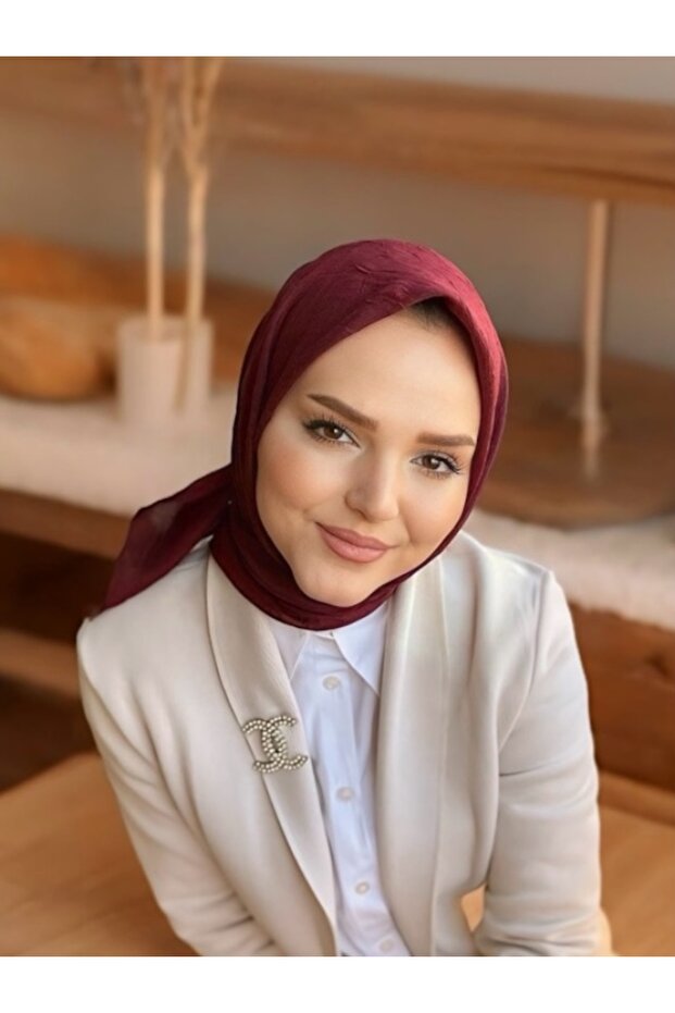 BAMBU KRAŞ EŞARP BORDO
