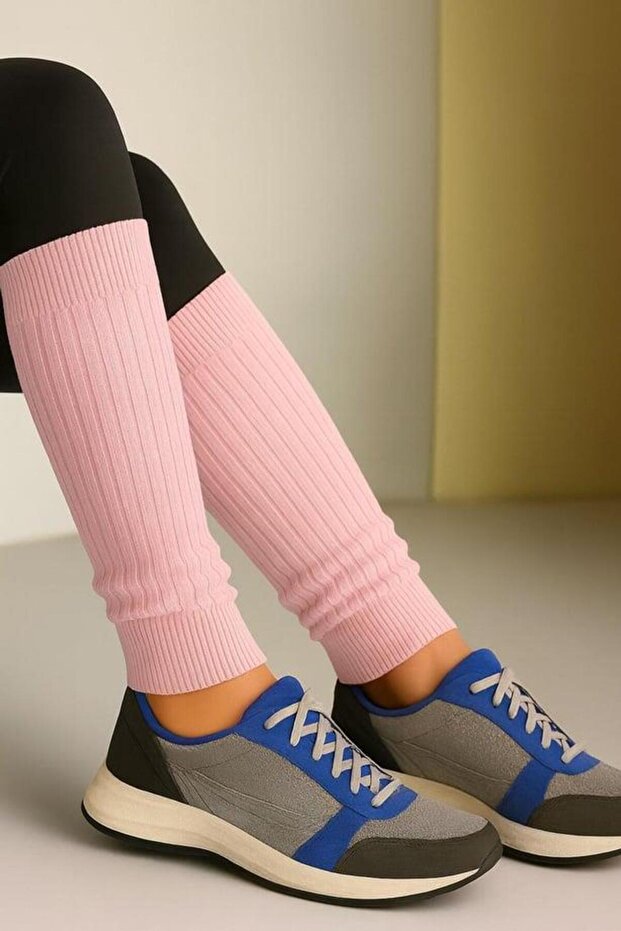 2 Çift Basic Kalın Pamuk Karışımlı Tozluk - 6