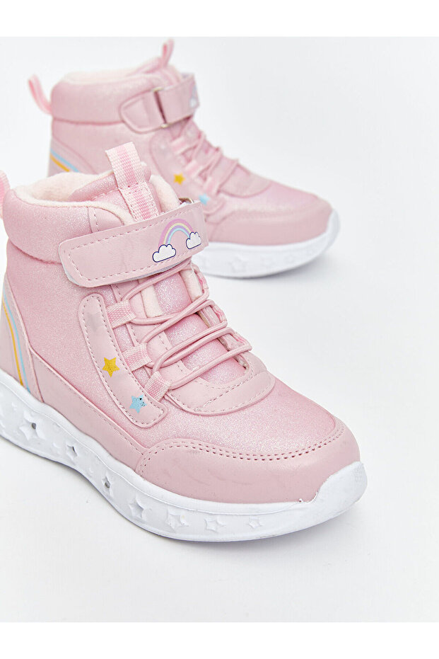 Shining Store'dan Işıltılı Seçimler | Bağcık ve Cırt Cırtlı Kız Bebek Bot - 4