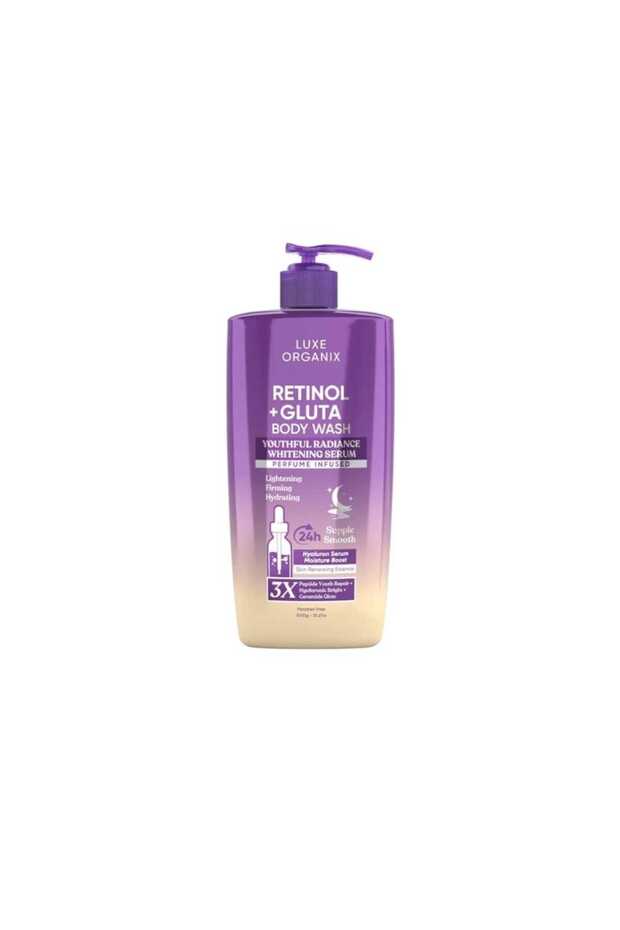 RETINOL + GLUTA BODY WASH YOUTHFUL RADIANCE WHITENING SERUM