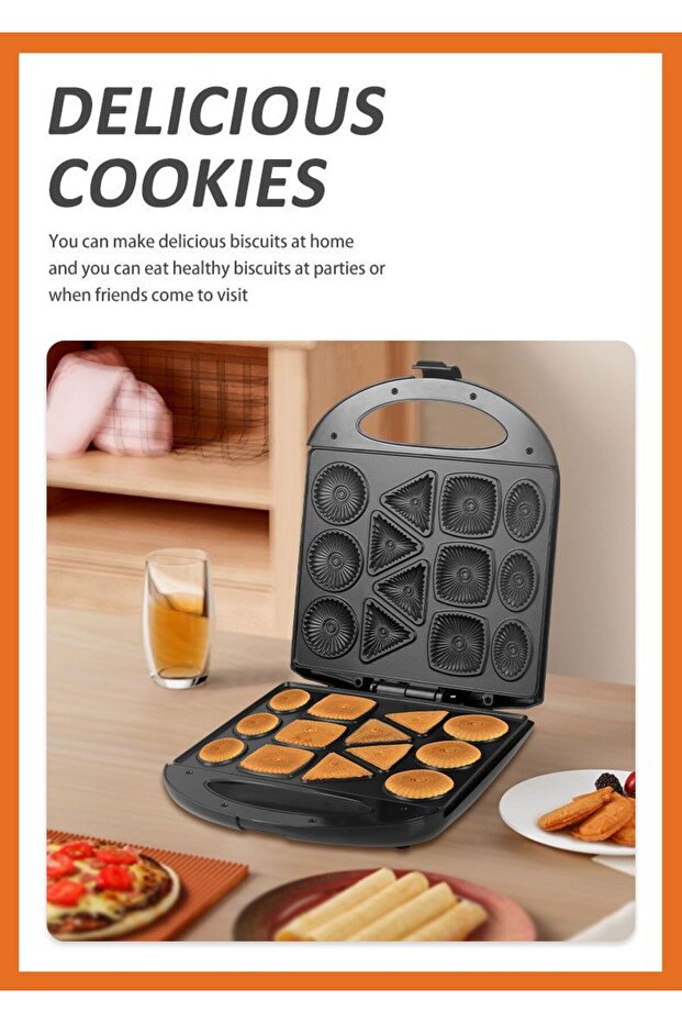 Automatic Non-Stick Mini Donut Maker Machine - Portable Dessert & Snack Appliance for Home - 3