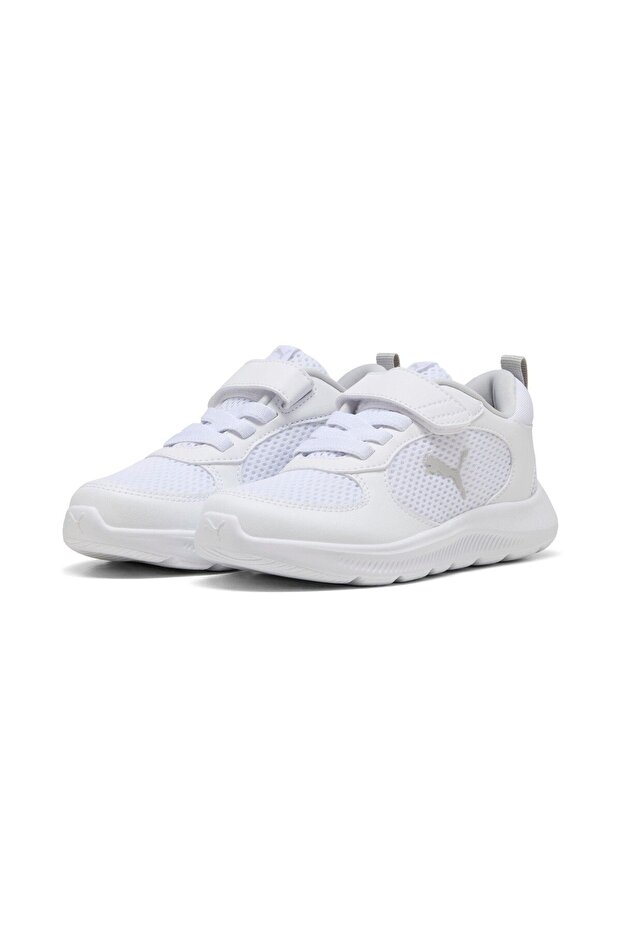 Fun Racer 2 AC+ PS-White-Cool Light Gray Çocuk Ayakkabı-Beyaz - 1
