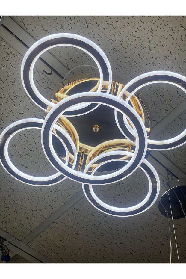 4+1 Yuvarlak Güçlü Led Tepsi - 4