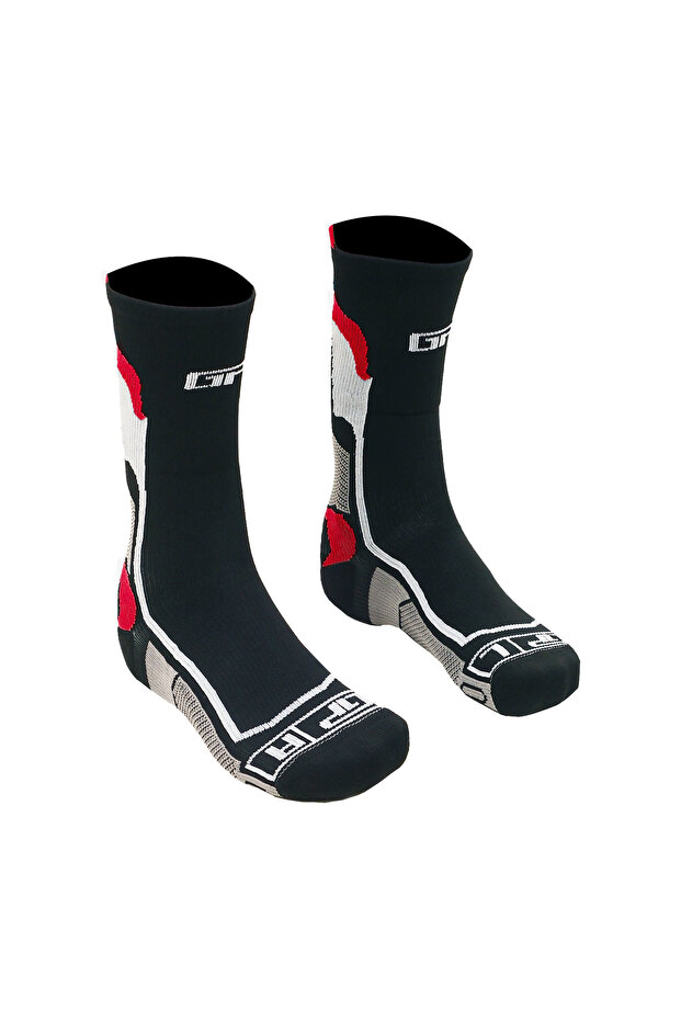 Universal Long Short Thermal Socks Set Red - 3