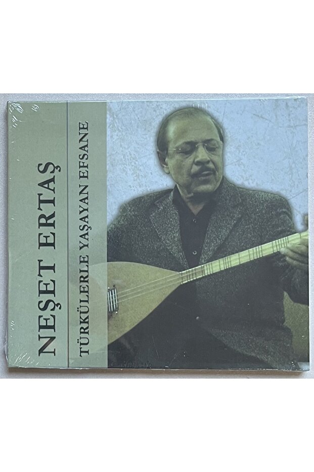Neşet Ertaş the Legend Who Lived with Turks Cd (Zero Original Period Edition Cd in Gelatin)