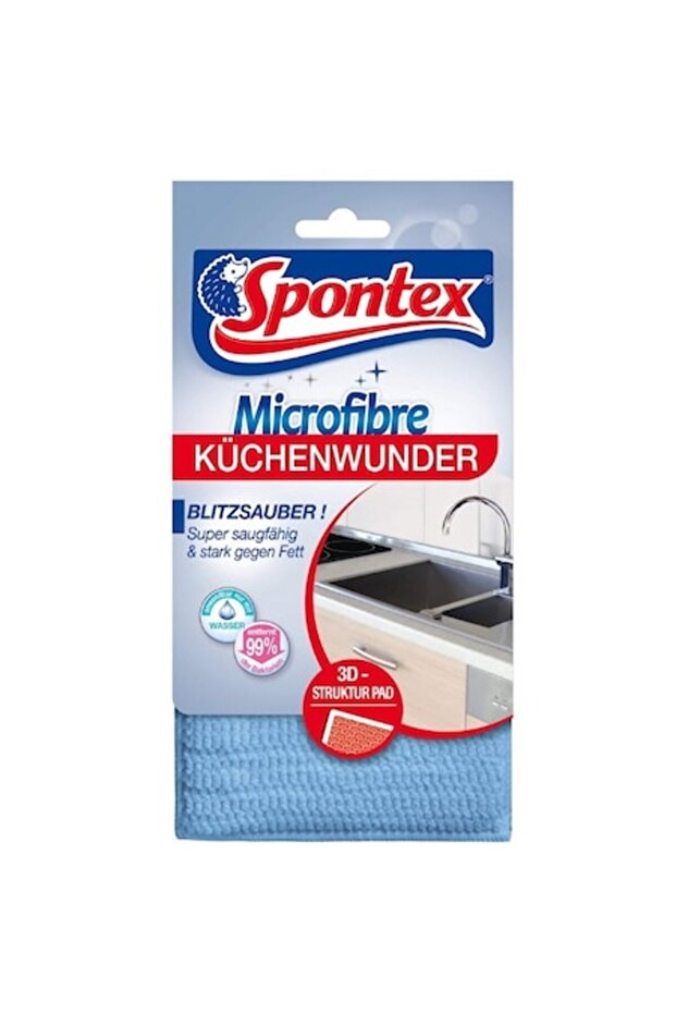 Kitchen Cloth, Spontex, Microfiber - 1