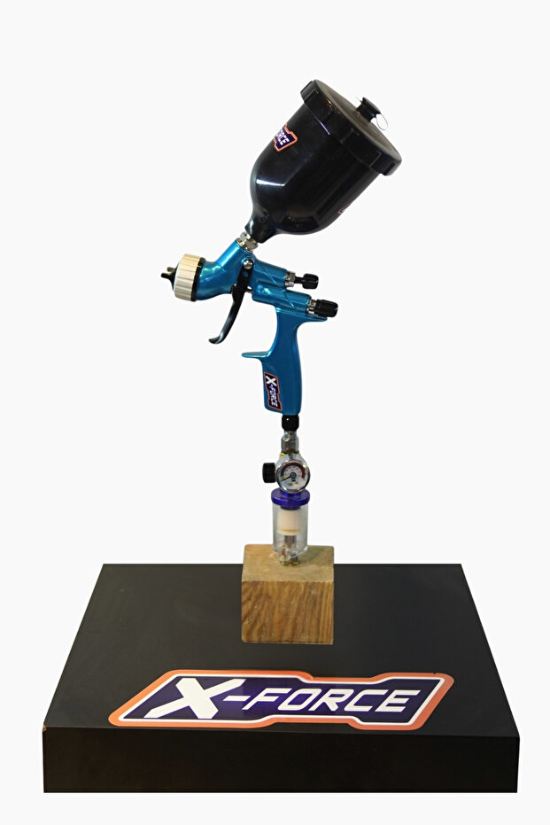 X FORCE XF-1 MAVİ BASINÇLI BOYA TABANCASI - 3