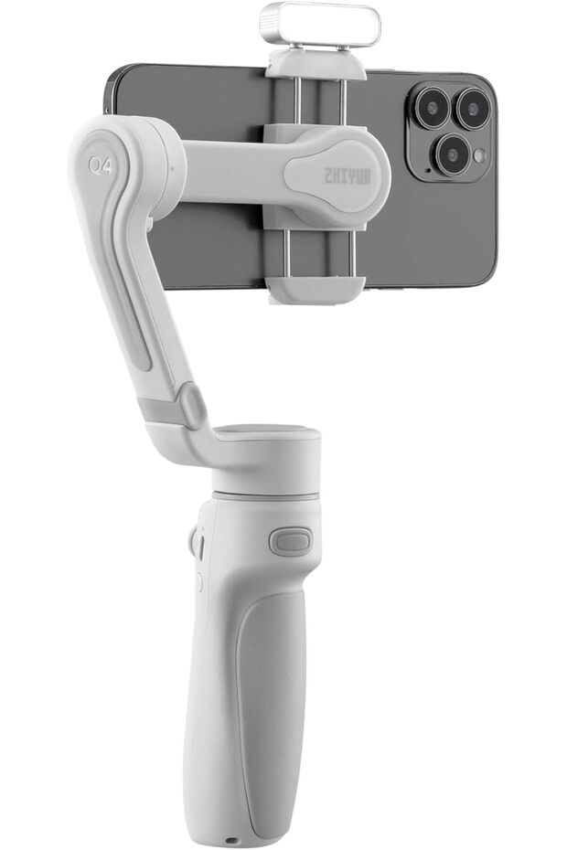 Smooth Q4 Combo Gimbal Stabilizer, Handheld 3-Axis Gimbal for Smartphone - 3