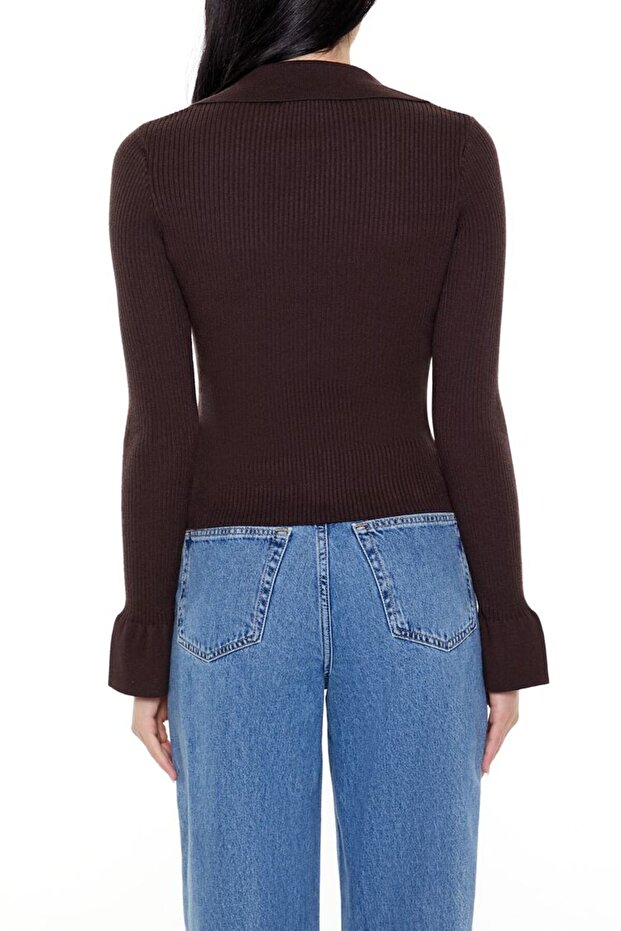 Polo Yaka Hırka - 5