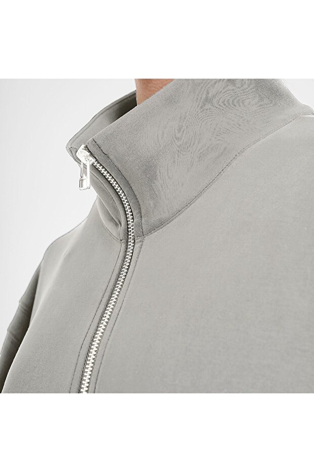 25N-2105 Fermuarlı Sweatshırt - 2