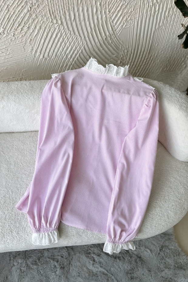 Michel Pembe Gömlek - 7