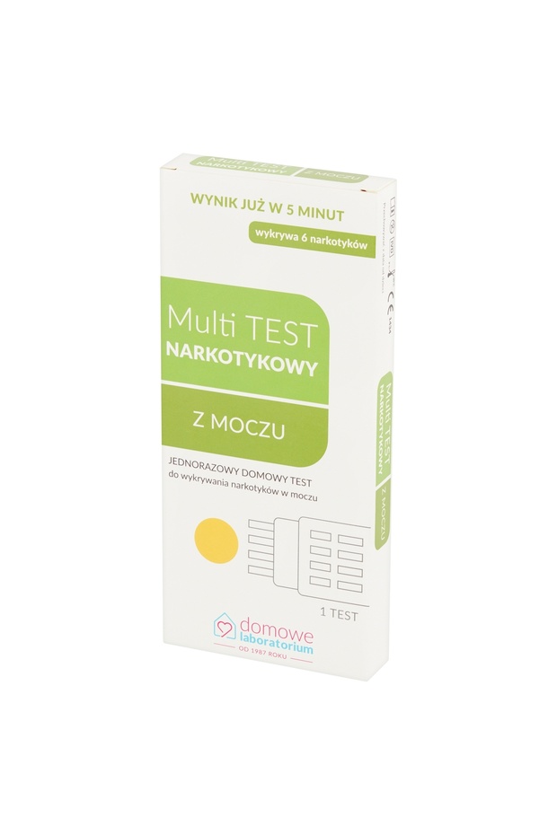 Multi Drug Test for detection in urine Home Laboratory 1 pc. - 5