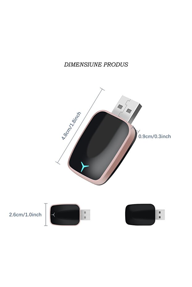 2-in-1 Wireless CarPlay & Android Auto Adapter - 5
