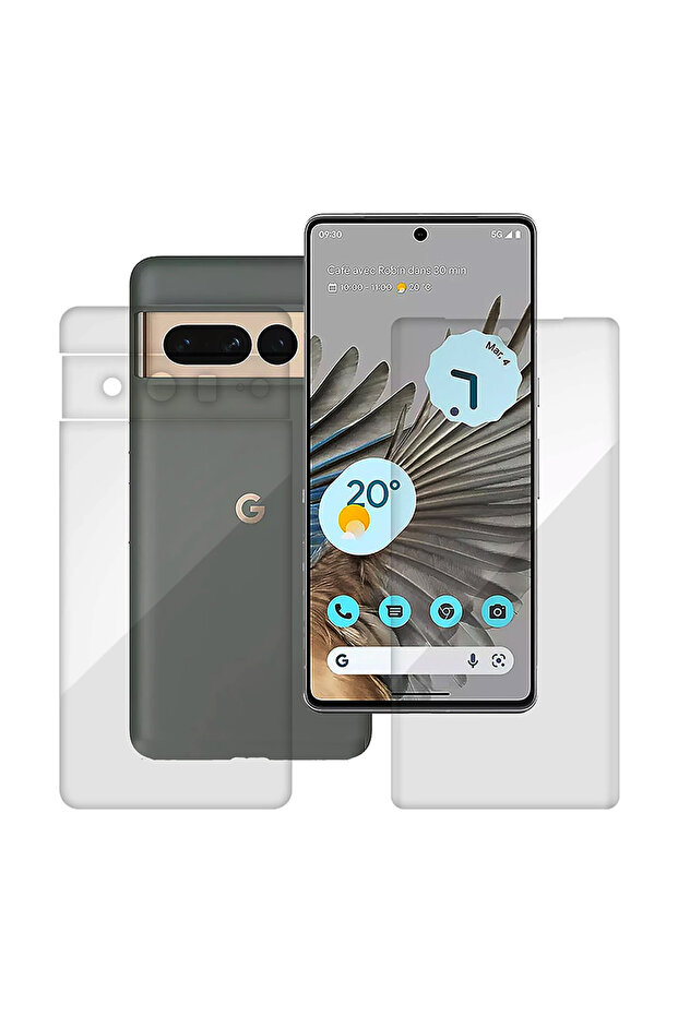 Front-Back Screen Protector Set for Google Pixel 6 Pro, Hydrogel - 1