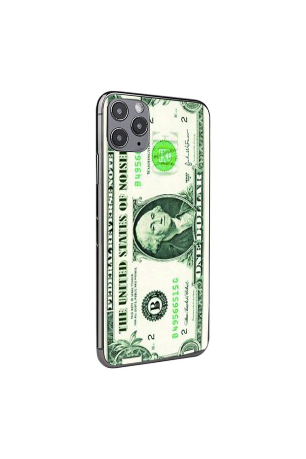 Skin Back Cover for Apple Iphone 15 Pro, Dollar Design, High Grip, Unique Look, Multicolor