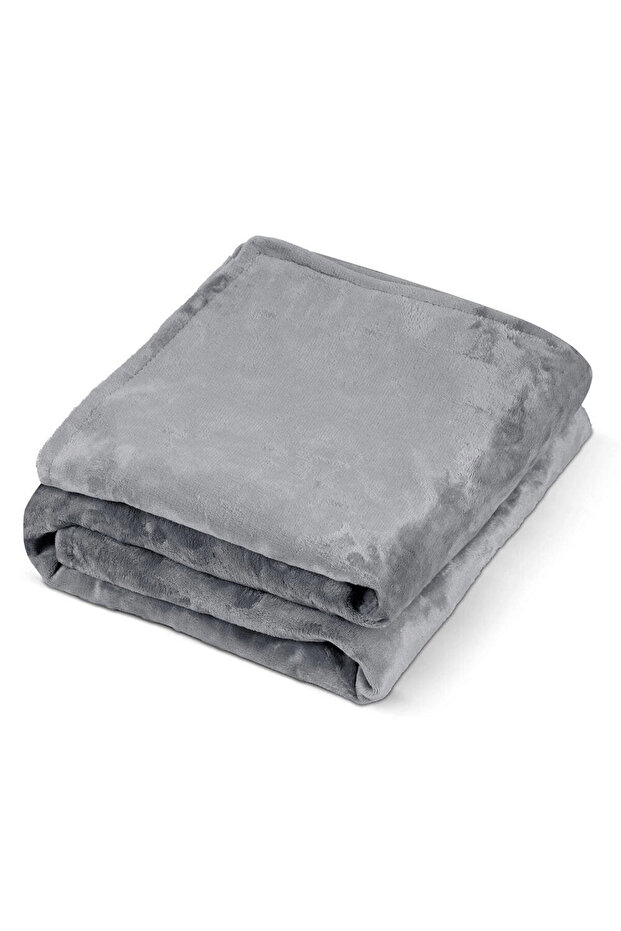 Electric blanket, 100% PE, thick, fluffy, controller with LCD display, 10 temperature control levels... - 2