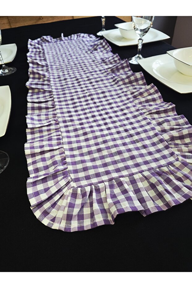 خمر كشكش القماش القطني عداء - 4