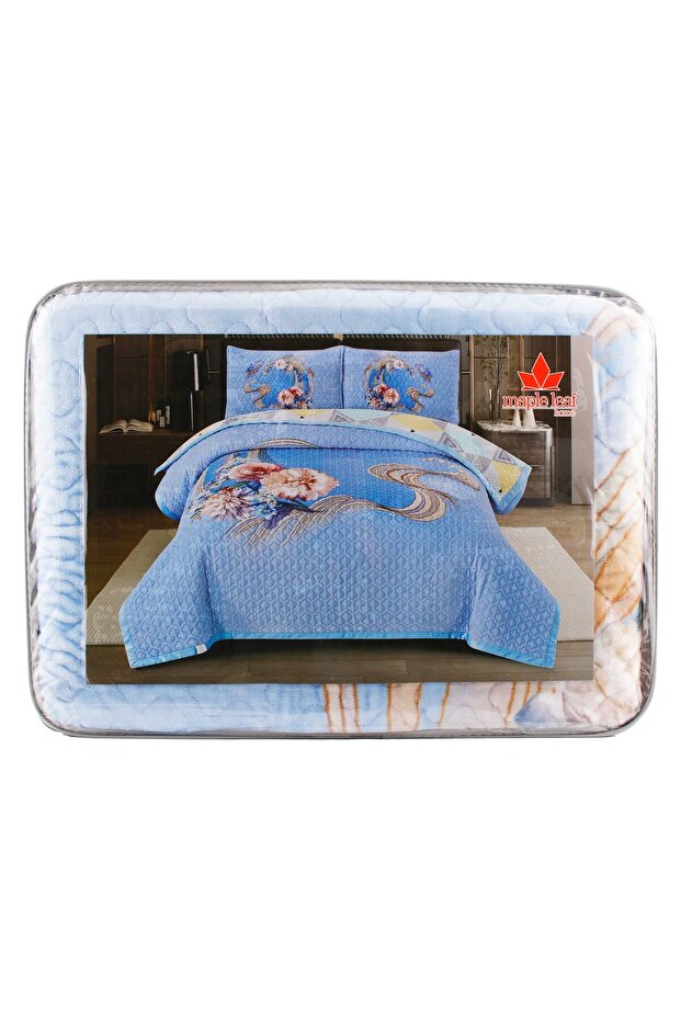 Polyester Bed Cover Set, Assorted