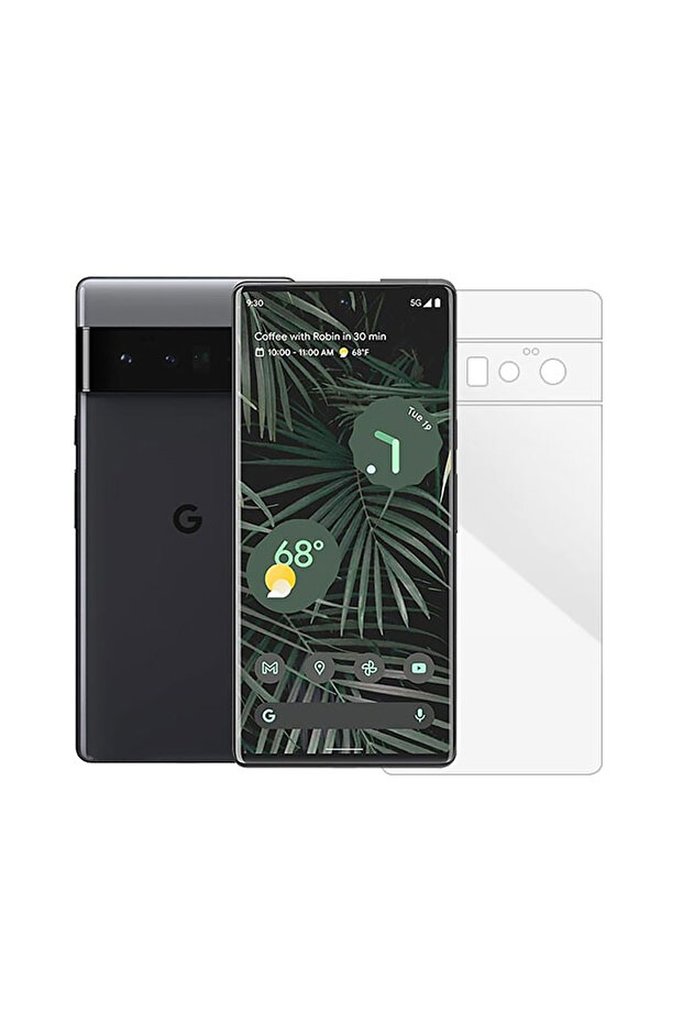 Front-Back Screen Protector Set for Google Pixel 6 Pro, Hydrogel - 4