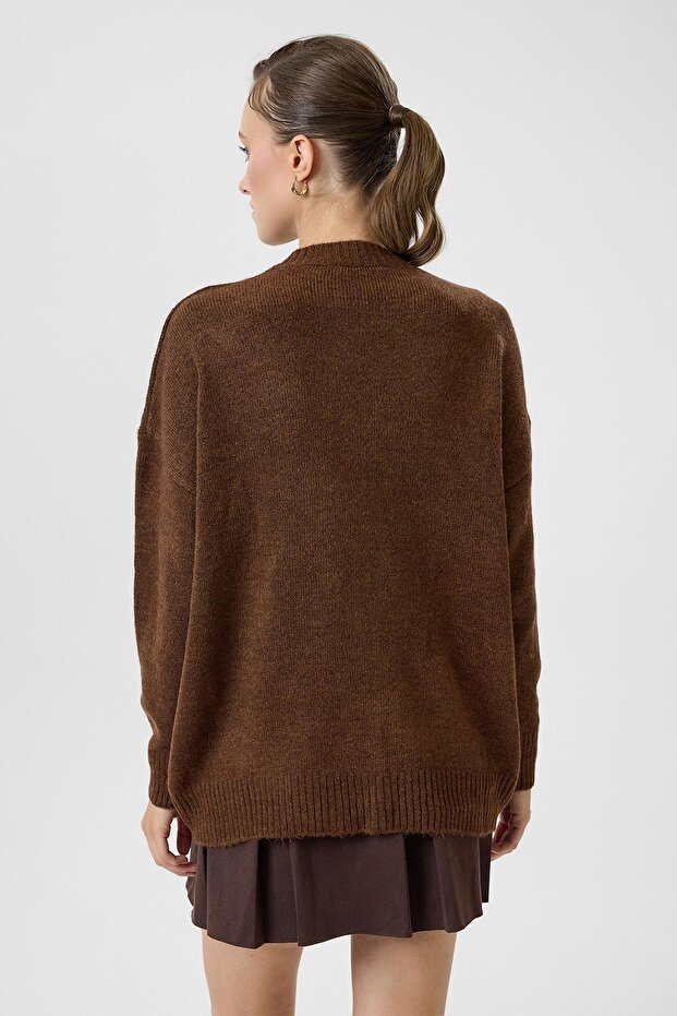 Bisiklet Yaka Basic Kazak - 5