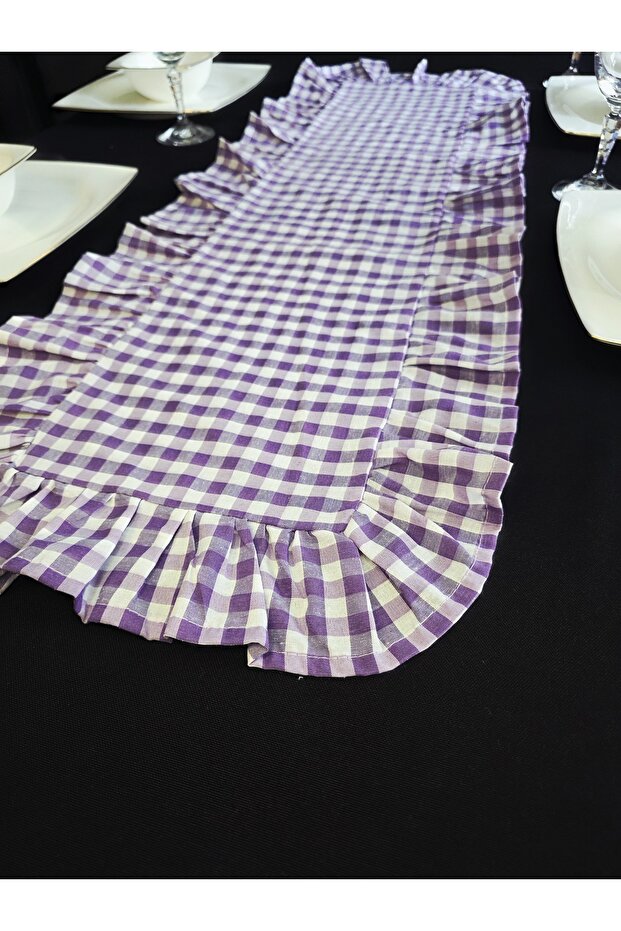 خمر كشكش القماش القطني عداء - 7