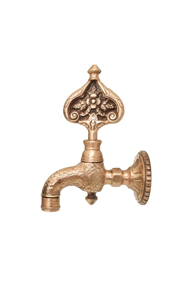 صنبور نحاسي عثماني مزخرف بالخرز - 2