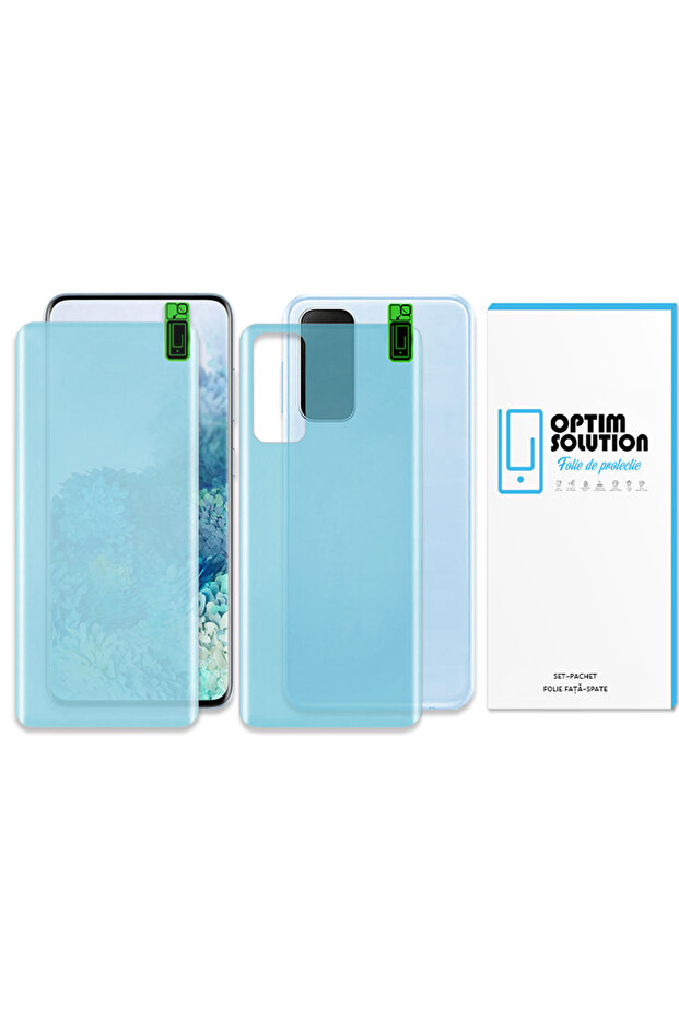 Front + Back Film Set for Hisense F23, Silicone Hydrogel, Clear - 1