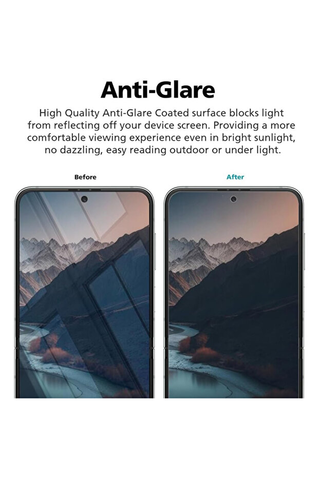 Hydrogel Screen Protector + Matte Back for Honor Magic V Flip, Matte Texture, No Reflection - 6