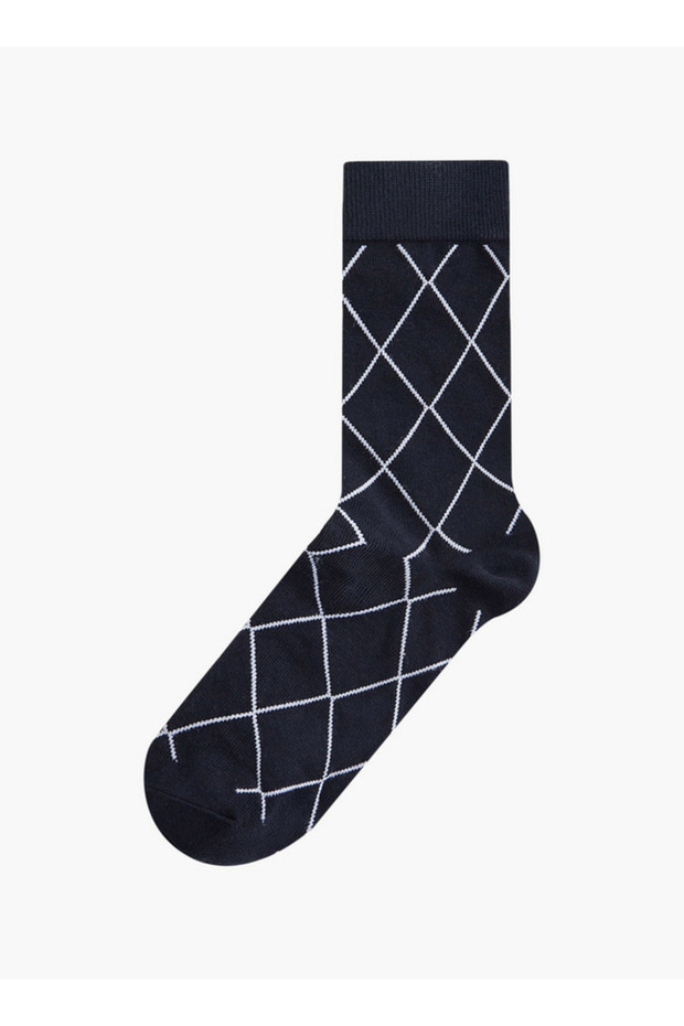 Men's Socks with Print - Set of 5 - 2