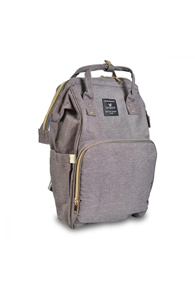 Amelia Grey Maternity Backpack - 1