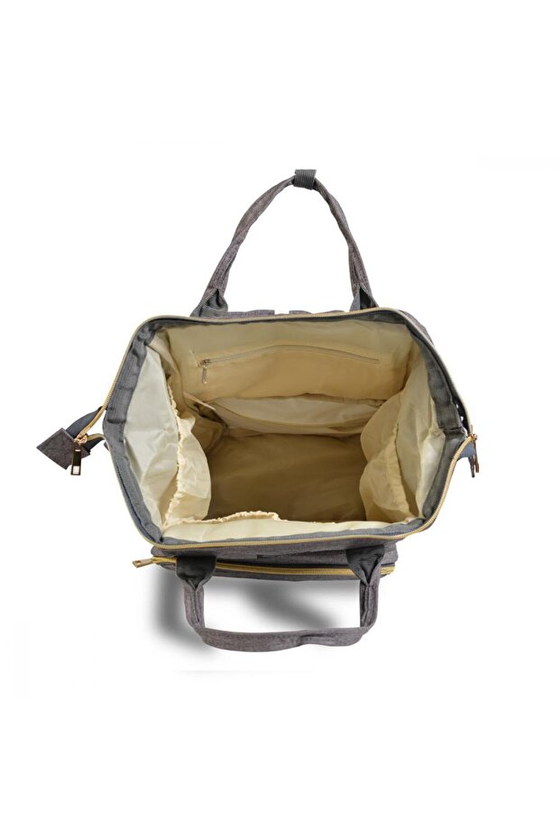 Amelia Grey Maternity Backpack - 4