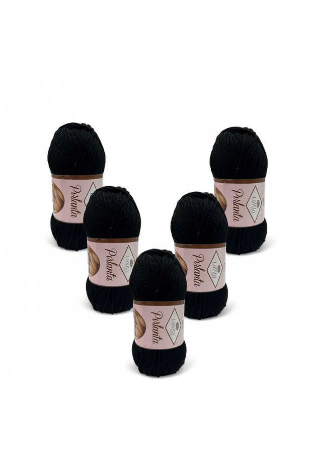 Diamond Hand Knitting Yarn 100% Acrylic 500Gr 5 Pcs (9500 Black)