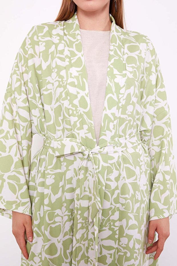 طقم بنطلون كيمونو أسيد - 4