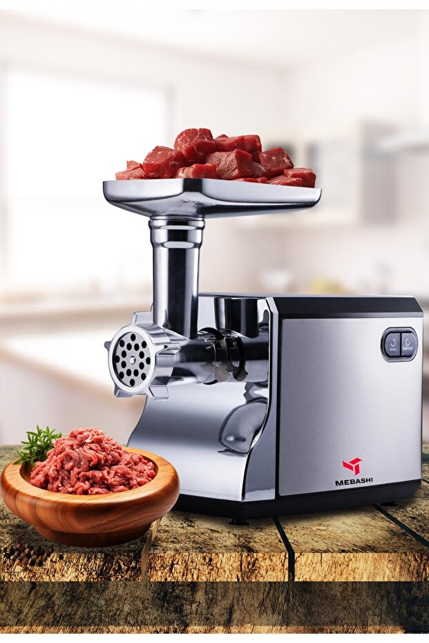 Stainless Steel Meat Grinder (ME-MG1003SB)