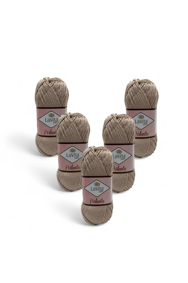 Diamond Hand Knitting Yarn 100% Acrylic 500Gr 5 Pcs (1036 Medium Beige)