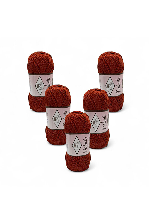 Diamond Hand Knitting Yarn 100% Acrylic 500Gr 5 Pcs (9729 Orange)