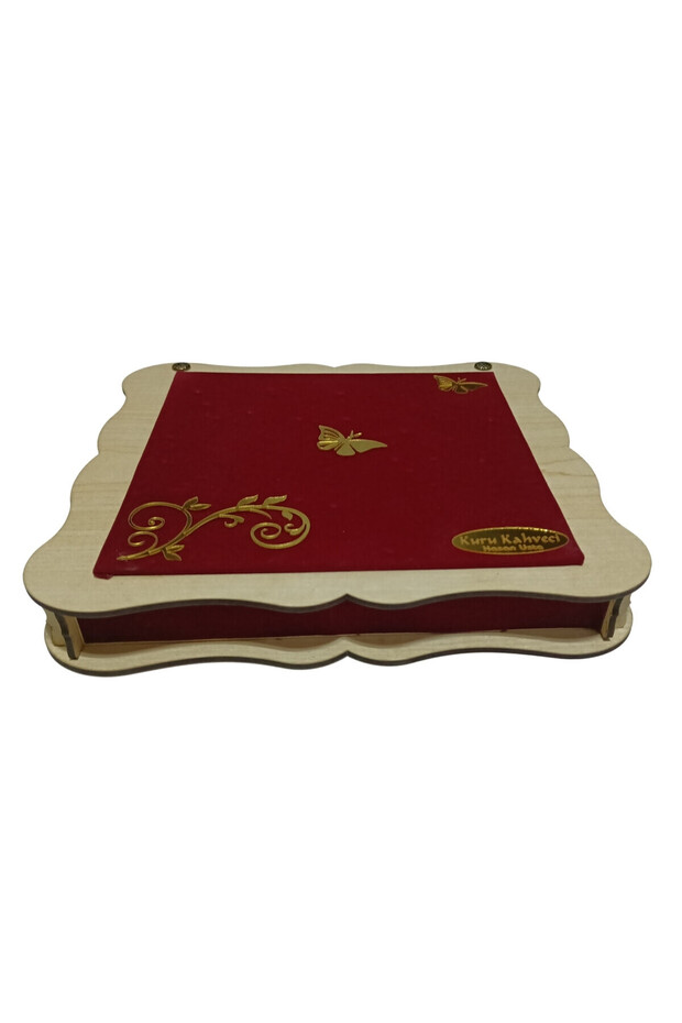 Chocolate Box Double Faced Mdf Velvet Coated Wood 500Gr