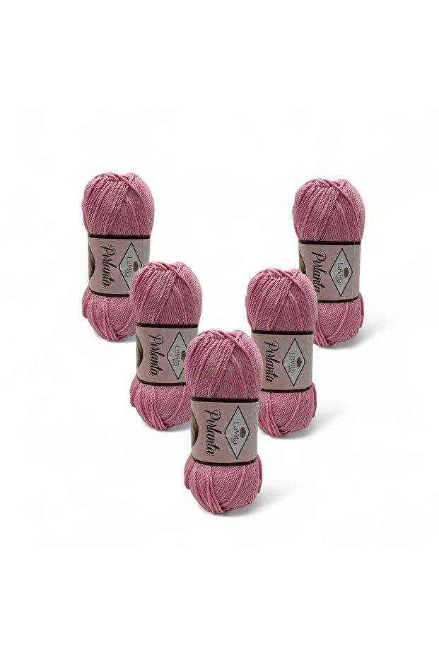 Diamond Hand Knitting Yarn 100% Acrylic 500Gr 5 Pcs (2692 Pink)