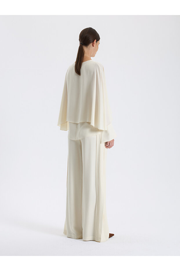 Katmanlı Şifon Bluz - 4