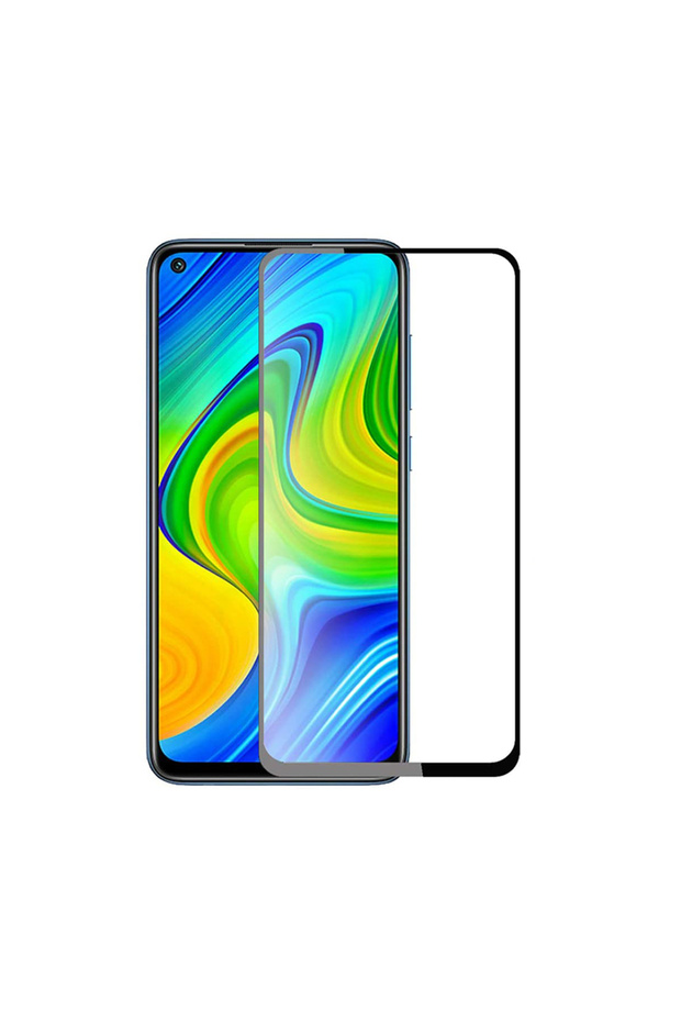 Xiaomi Redmi Note 9 Screen Protector, Professional Glass, Full Screen Coverage, 9H, Black