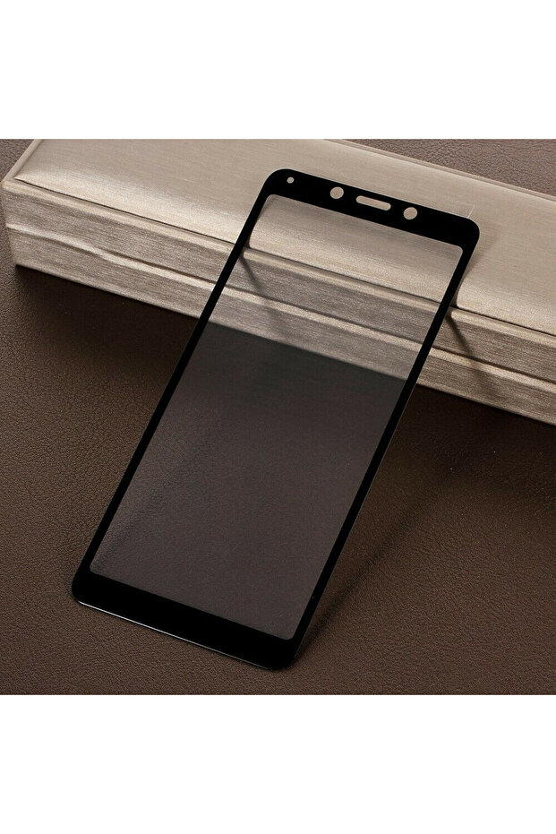 Xiaomi Redmi 7A Screen Protector, Professional Glass, Full Screen Coverage, 9H, Black - 3